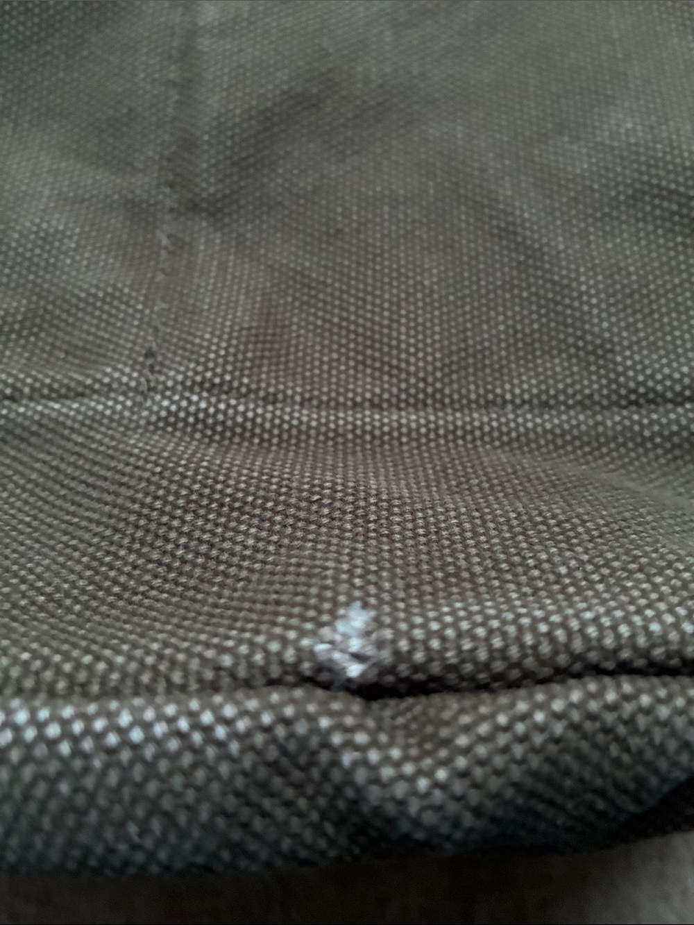 Duluth Trading Co Olive Green Canvas Messenger Bag - Picture 3 of 8
